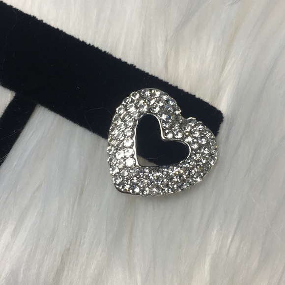 14k gold 3CT heart pave earrings love wedding - Picture 8 of 8